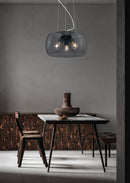 Lampada a Sospensione da Interno a LED in Metallo Antracite