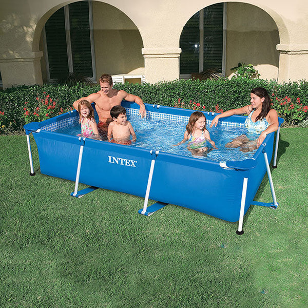 Intex Frame rechteckiger oberirdischer Pool H65x260x160cm sconto