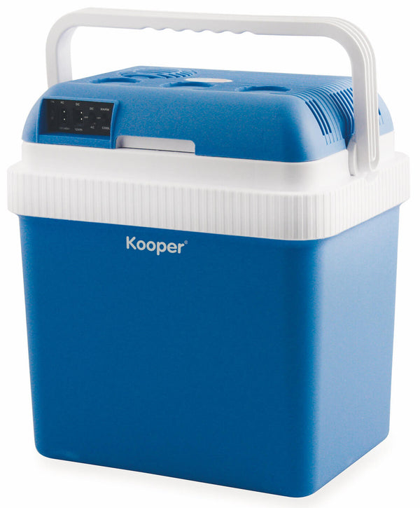 Kooper Blue Thermoelectric Hot/Cold Portable Cooler 24 Liter 49W online