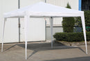 Gazebo da Giardino Pieghevole 3x3m in Alluminio Bauer Rapid Bianco