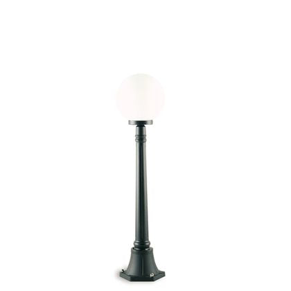 prezzo Kleine Stangenlampe für den Garten, schwarze Farbe, Durchmesser 25 cm, für die Linie Livos Sphere im Freien
