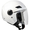 Casco Jet per Scooter Visiera Lunga CGM Caribe 131A Bianco