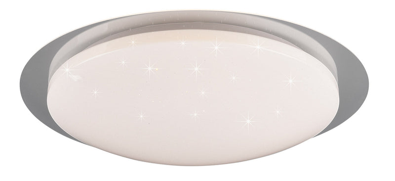 Plafoniera da Interno a LED in Plastica Bianco