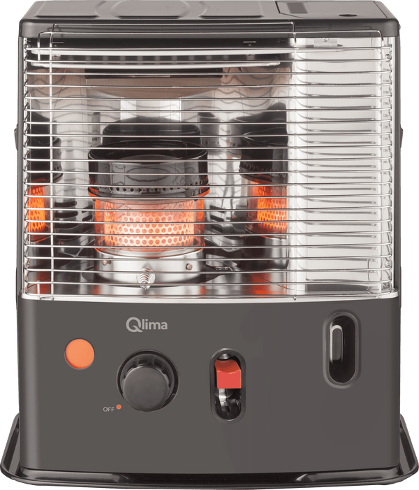 prezzo Flüssigbrennstoffkocher 2,7 kW mit schwarzer Funkenzündung Qlima R7227STC-2