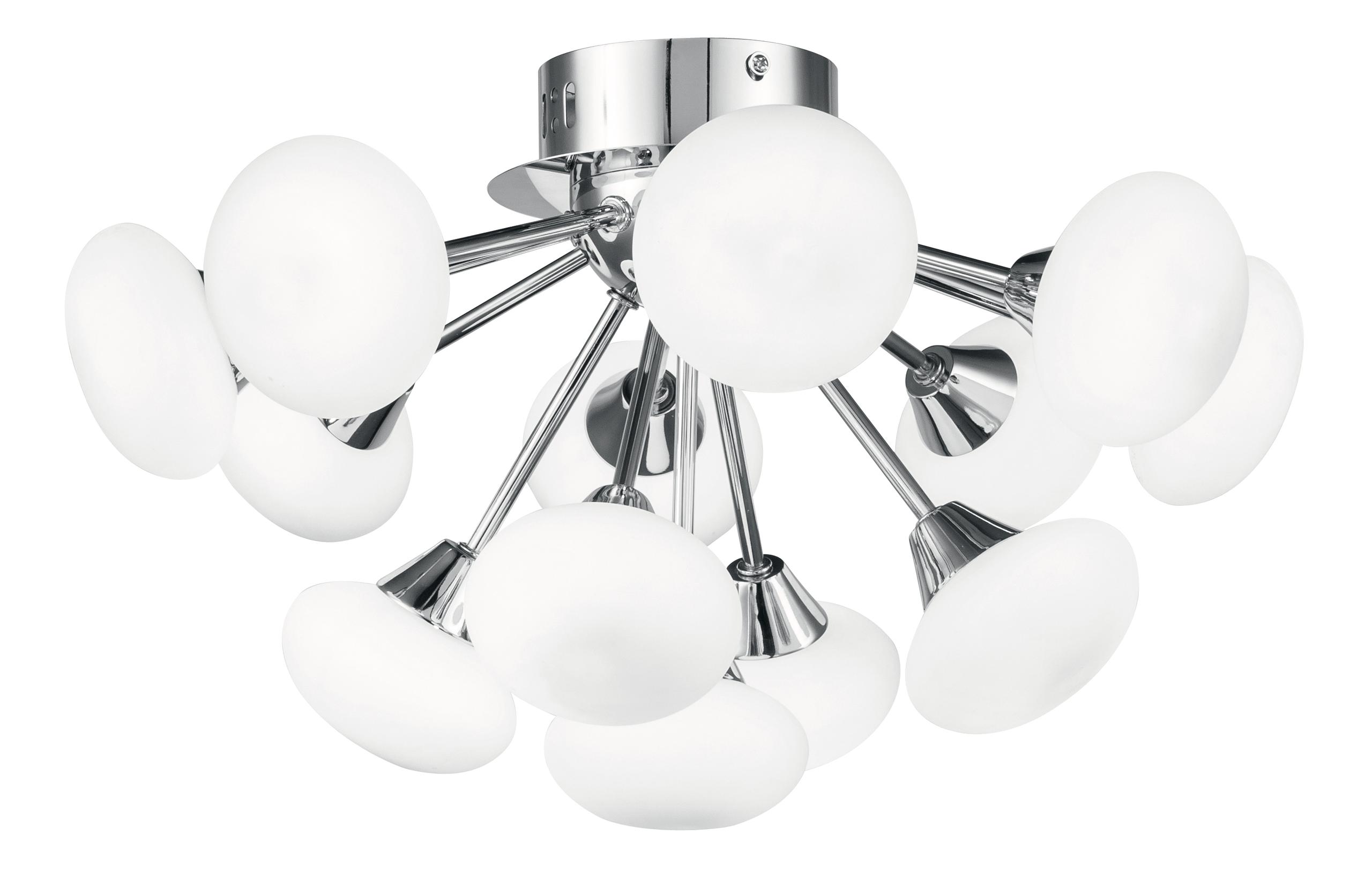 Deckenlampe Verchromtes Metall...
