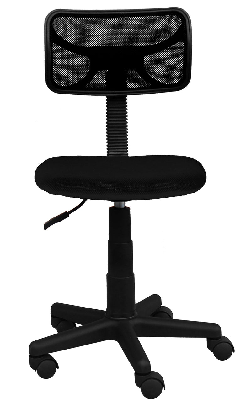 Sedia Poltrona Operativa da Ufficio in Tessuto Nero