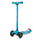 Teleskopischer 3-Rad-Scooter Max 70Kg Micro Maxi Deluxe Aqua