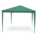 Gazebo  Struttura in Acciaio Tessuto Verde  3x2 metri