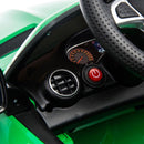 Macchina Elettrica per Bambini 2 Posti 24V con Licenza Mercedes GTR AMG Verde