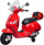 Piaggio Vespa GTS Electric 12V mit Topcase für Kinder Rot
