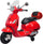 Piaggio Vespa GTS Electric 12V mit Topcase für Kinder Rot