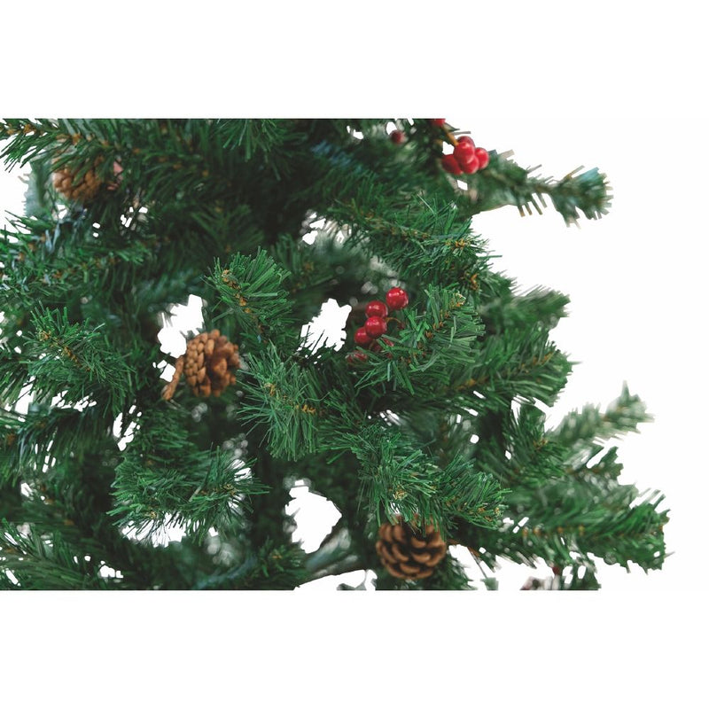 Albero di Natale Artificiale H150 cm 360 Rami Sestriere Verde