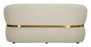 Divanetto Minsk 160x84x77 cm in Pino e MDF e Spugna e PU      