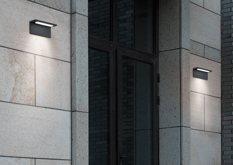 Applique da Esterno a LED in Pressofusione di alluminio Antracite