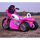 Mini Moto Elettrica per Bambini 6V Police Polizia Rosa