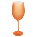 Set 6 Calici Effetto Ghiaccio Happy Hour Sunset in Vetro VdE Tivoli 1996 Rosso