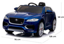 Macchina Elettrica per Bambini 12V con Licenza Jaguar F-Pace Blu