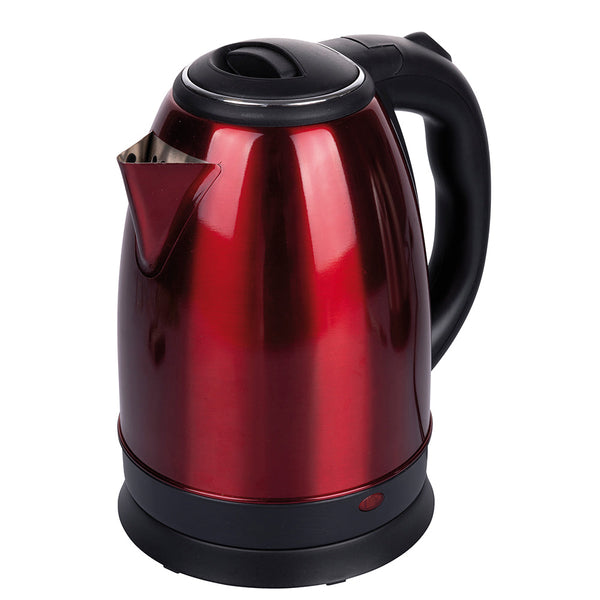 Wasserkocher 1,8 Liter 1800W Kooper in Red Steel sconto