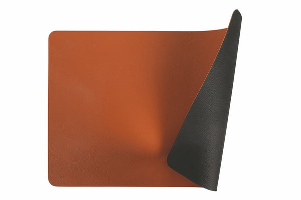 acquista Set mit 6 rechteckigen doppelseitigen Tischsets in Lederoptik 45 x 30 cm Villa d'Este Home Tivoli