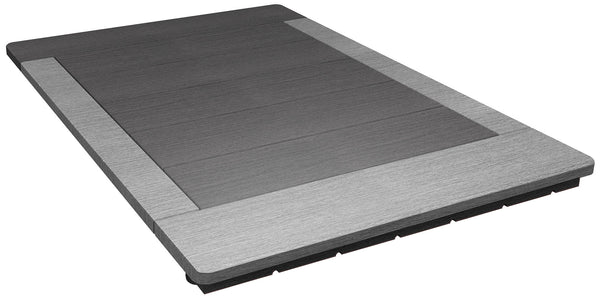Sockel für Außendusche 75x97x4,3 cm in Schwarz und Grau online