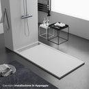 Piatto Doccia in Pietra Bonussi Trivor Bianco Varie Misure