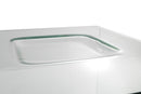 Tavolino Rettangolare in Vetro 120x60x42cm TFT Glass Trasparente