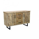 Mobile Benton 135x45x83 h cm in Legno Marrone