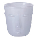 Set 6 Bicchieri Acqua Vis à Vis in Vetro VdE Tivoli 1996 Bianco