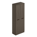 Armadio Portascope 71x38x182 cm con 5 ripiani Gabriella fango