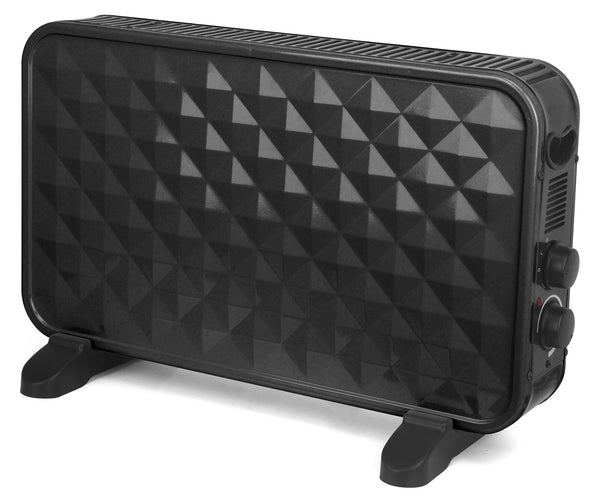 Vannini Virgo Chanel Schwarzer Bodenkonvektor 2000W prezzo