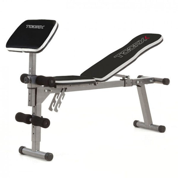 online Flache und neigbare Mehrzweck-Faltbank 140 kg Max Toorx Wbx-30