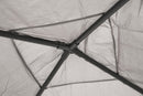 Gazebo da Giardino con Zanzariera 3x3 mt Soriani Dakar Tortora