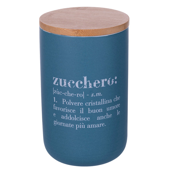 Double Face Zuckerdose 750 ml in New Bone China Villa D'este Home Tivoli Green Petrol online