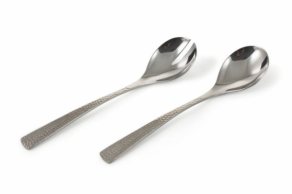 acquista Set 2 Servierbesteck aus Silber poliertem Stahl Villa d'Este Home Tivoli Stone