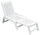 Sonnenliege aus Harz Bauer Orfeo Weiß