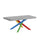 Tavolo Allungabile 120/224x90x77 cm Volantis Premium Cemento