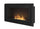 Bioethanol Wandkamin 90x49 cm Rahmen 900 Schwarz