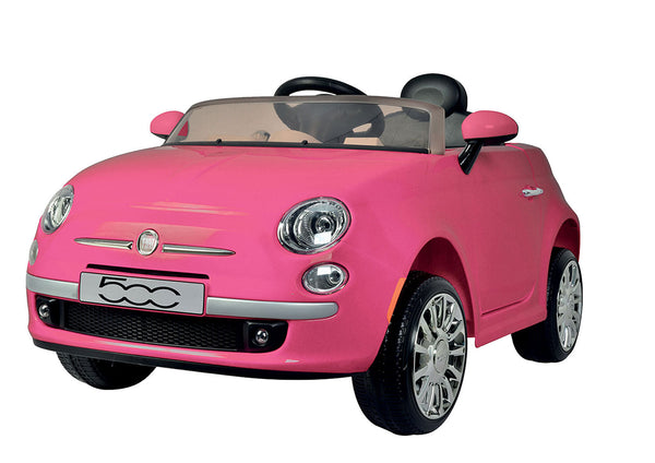 online Elektroauto für Kinder 12V Fiat 500 Pink