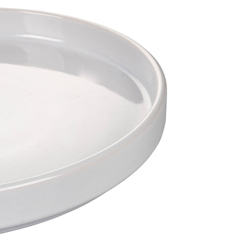 Servizio Piatti da Tavola 12 Pezzi in Gres VdE Tivoli 1996 Gourmet Bianchi