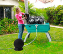 Collettore Solare da Esterno Giardino 40L Elettrico con Regolatore Termostatico per Docce Lavandini Hot Ball Grigio Antracite