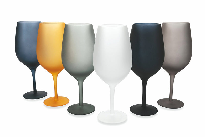 Set 6 Calici in Vetro 550 ml Villa d'Este Home Tivoli Cala Dorada New