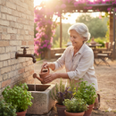 Rubinetto Colorato per Fontana da Giardino in Ottone Belfer RUB/022 Ruggine