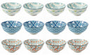 Set 12 Ciotole Ø12x6 cm 240 ml in Gres VdE Tivoli 1996 Colors