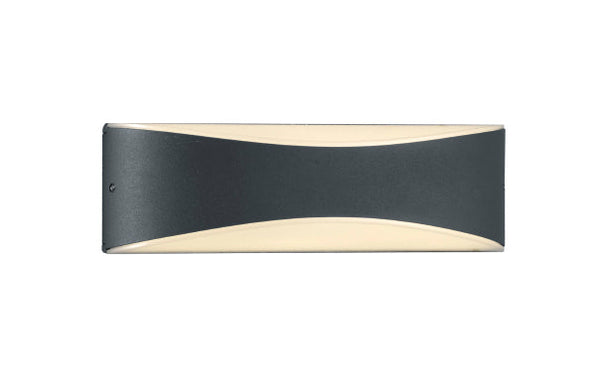 LED-Außenwandleuchte aus anthrazitfarbenem Aluminium-Druckguss prezzo