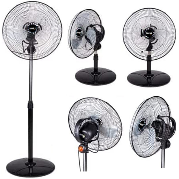 Ventilatore a Piantana 3in1 Base Tonda Pala 40 cm Oscillante - 60W - 3 Velocità prezzo