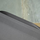 Lettino Prendisole in Alluminio con Schienale Reclinabile a 5 Livelli 163x58,5x91 cm  Grigio