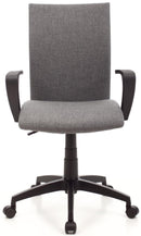 Sedia da Ufficio Operativa in Tessuto Milano Grigia