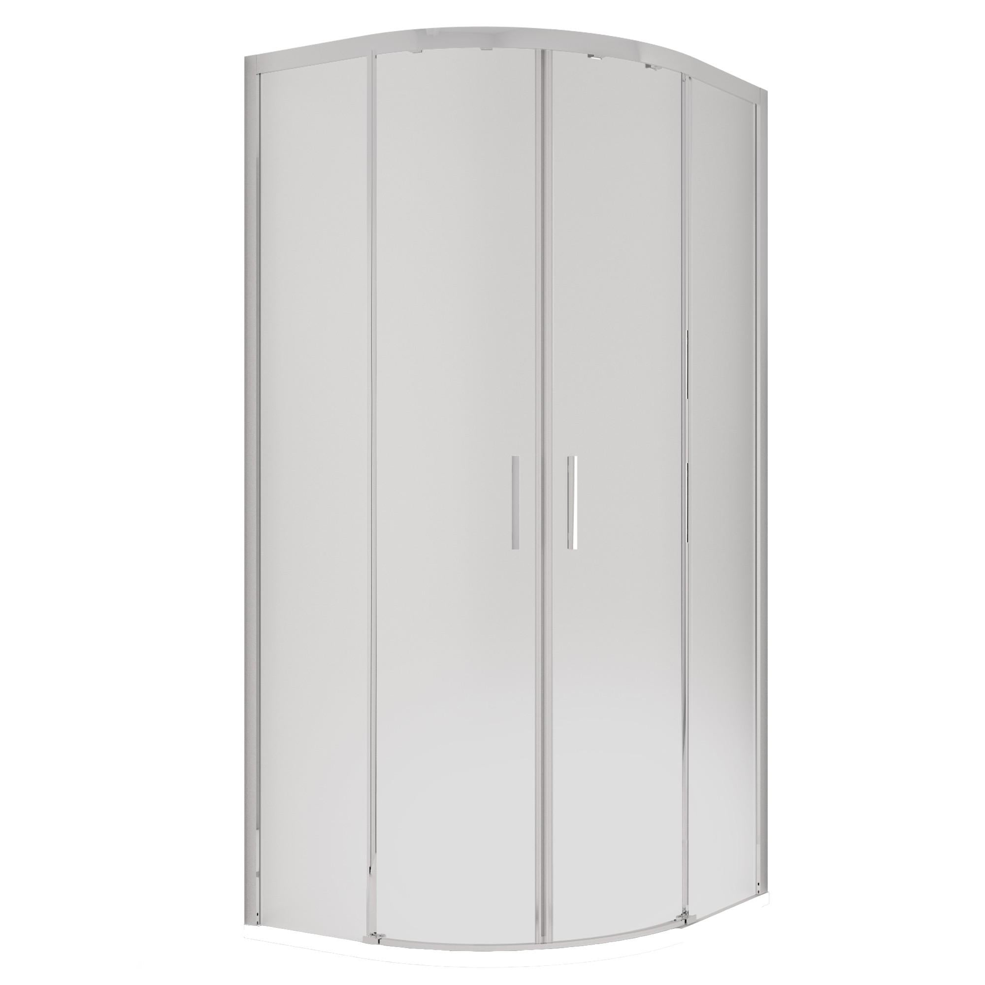 Halbrunde Duschabtrennung 2...