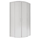 Box Doccia Semicircolare 2 Ante Scorrevoli in Cristallo Acidato 6mm H195 Bonussi Lucy Varie Misure