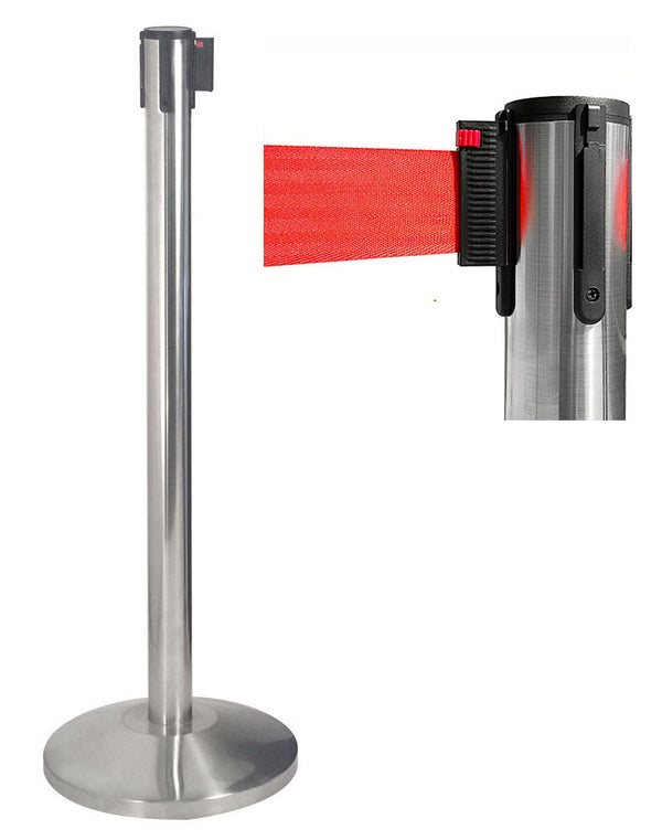 3 Meter Gardinenstange aus gebürstetem Edelstahl Ø36x101 cm Red Ribbon prezzo